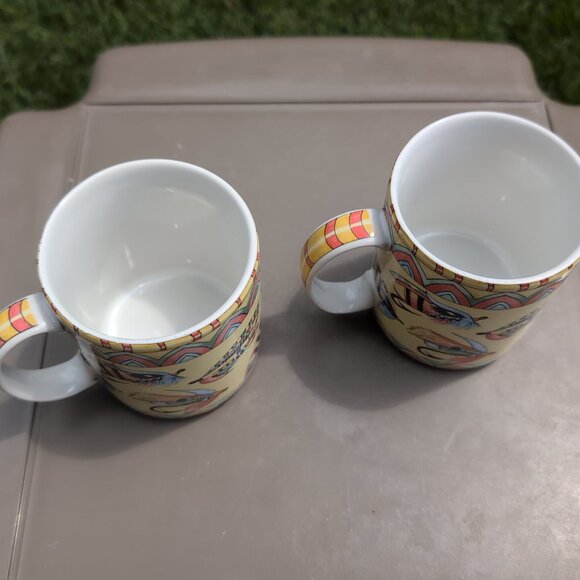 2 Vintage 1996 SPLASH by Siddhia Hutchinson Coffee Mug  Fishing Lure - Picture 2 of 4